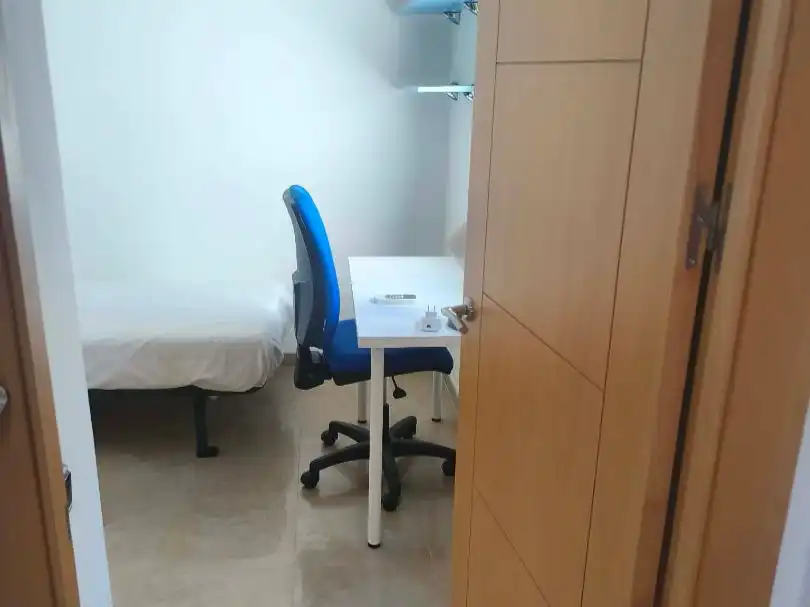 Bedroom of Flat for rent in Almería  with Air Conditioner, Heating and Furnished