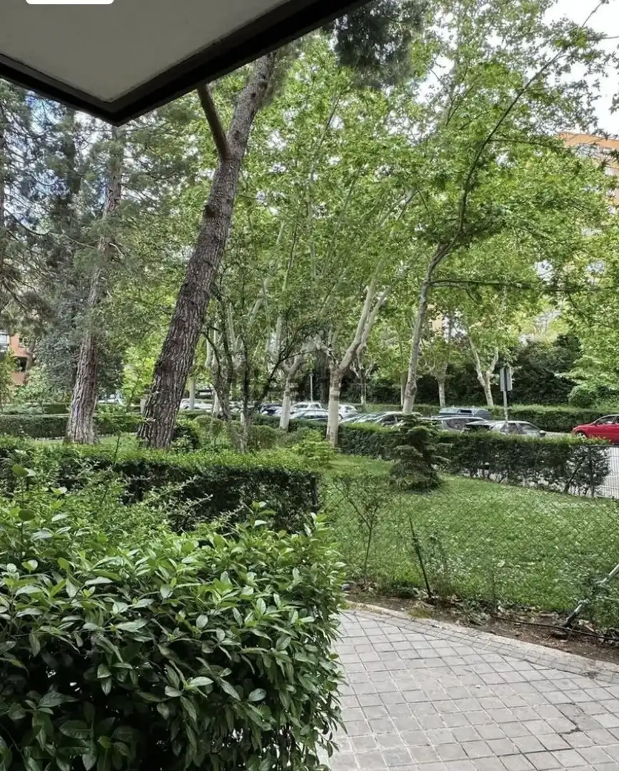 Vista exterior de Pis en venda en  Madrid Capital amb Aire condicionat i Piscina