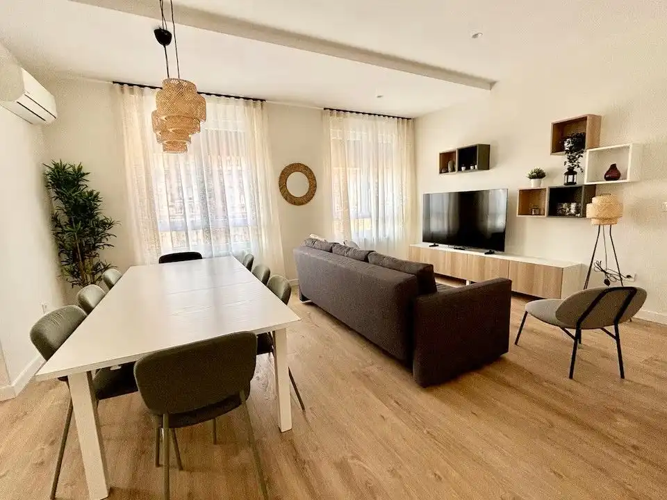 Pis en venda a Calle Concepción de la Oliva, 24, Butarque Sala d'estar de Pis en venda en Madrid amb Aire condicionat, Calefacció i Parquet
