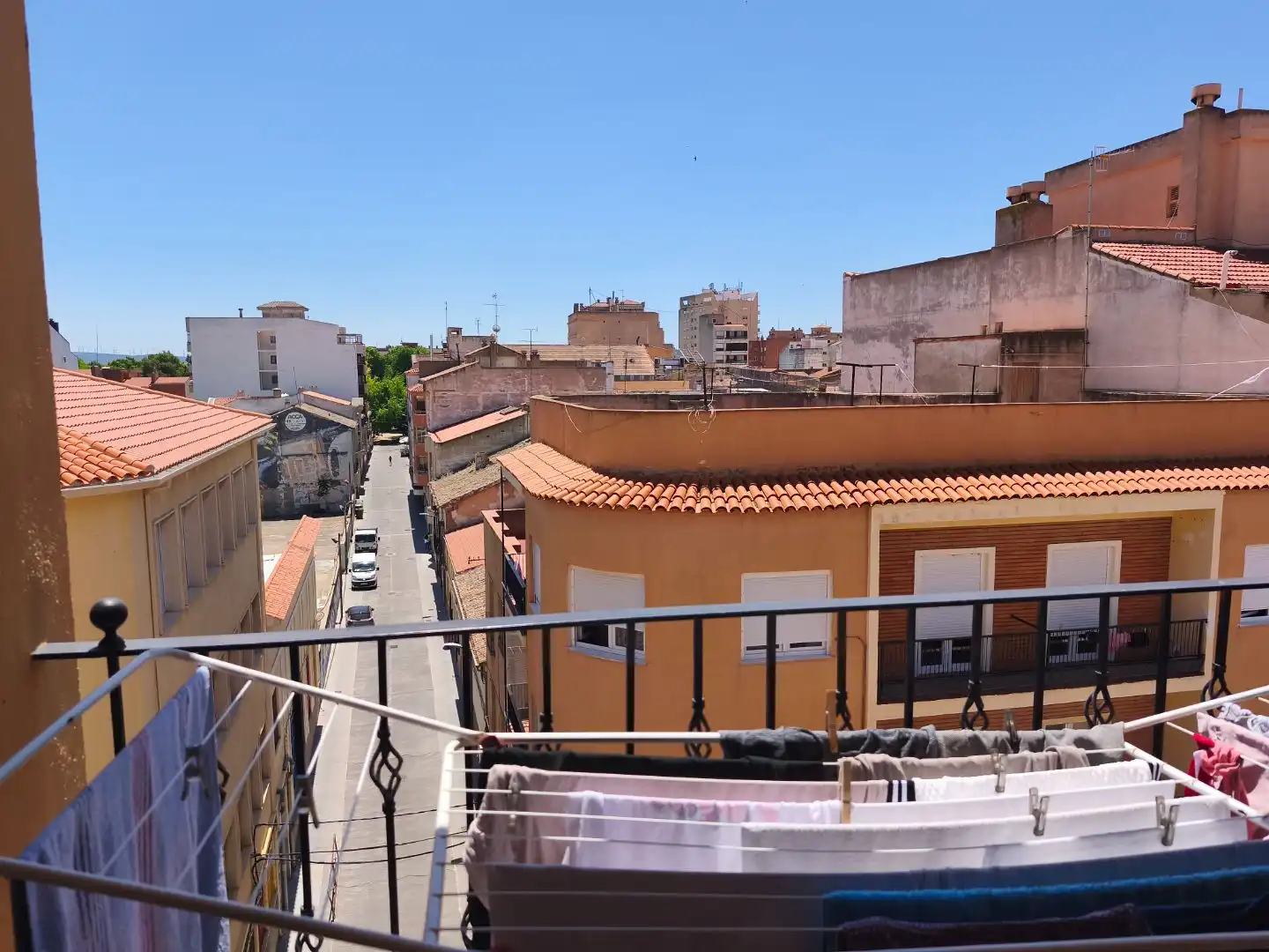 Vista exterior de Piso en venta en Almansa con Aire acondicionado, Calefacción y Parquet