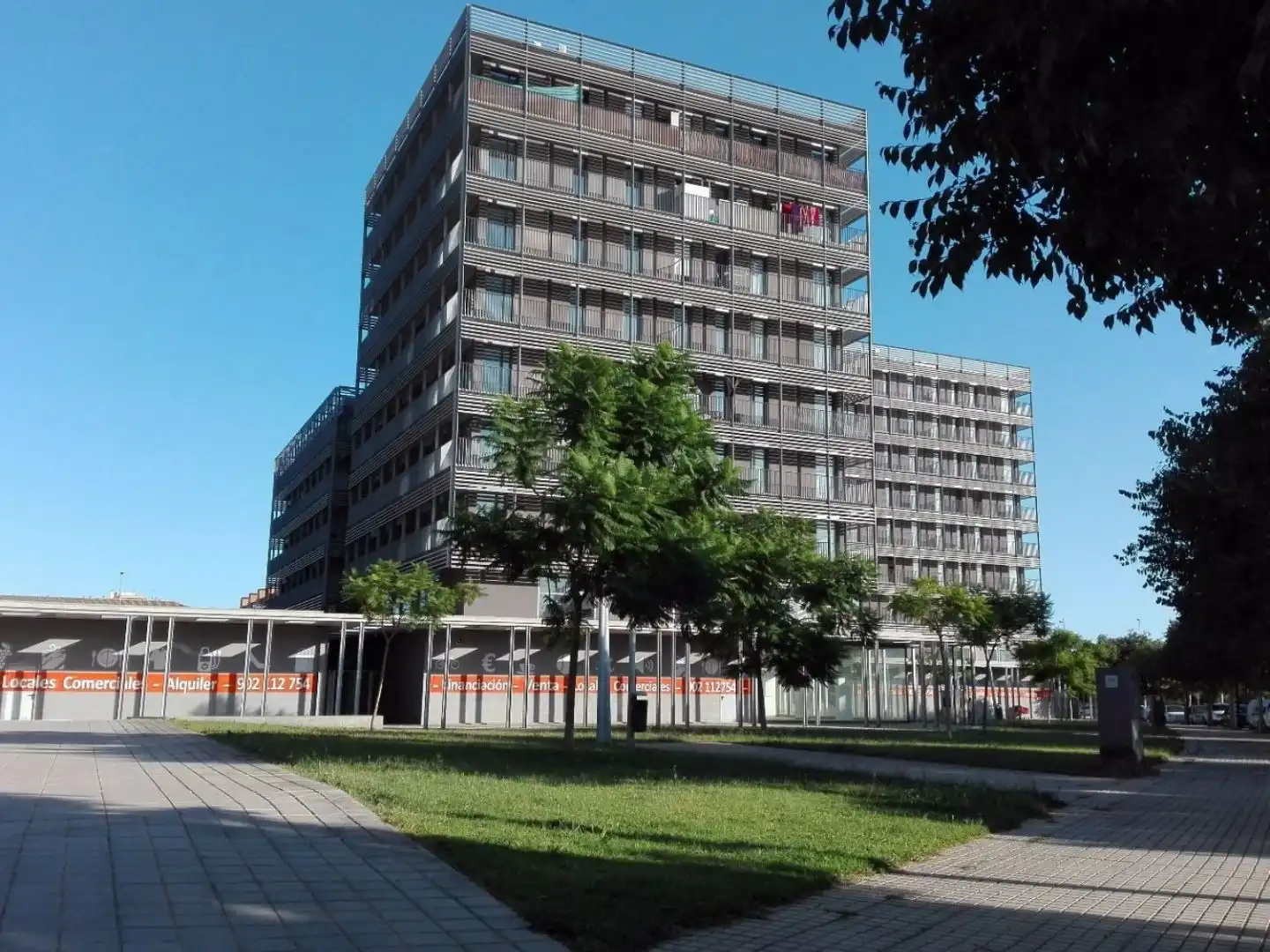 Flat for rent in Avenida Camp de Morvedre, 111, Ciutat del Transport - La Salera Exterior view of Flat for rent in Castellón de la Plana / Castelló de la Plana with Air Conditioner, Heating and Private garden