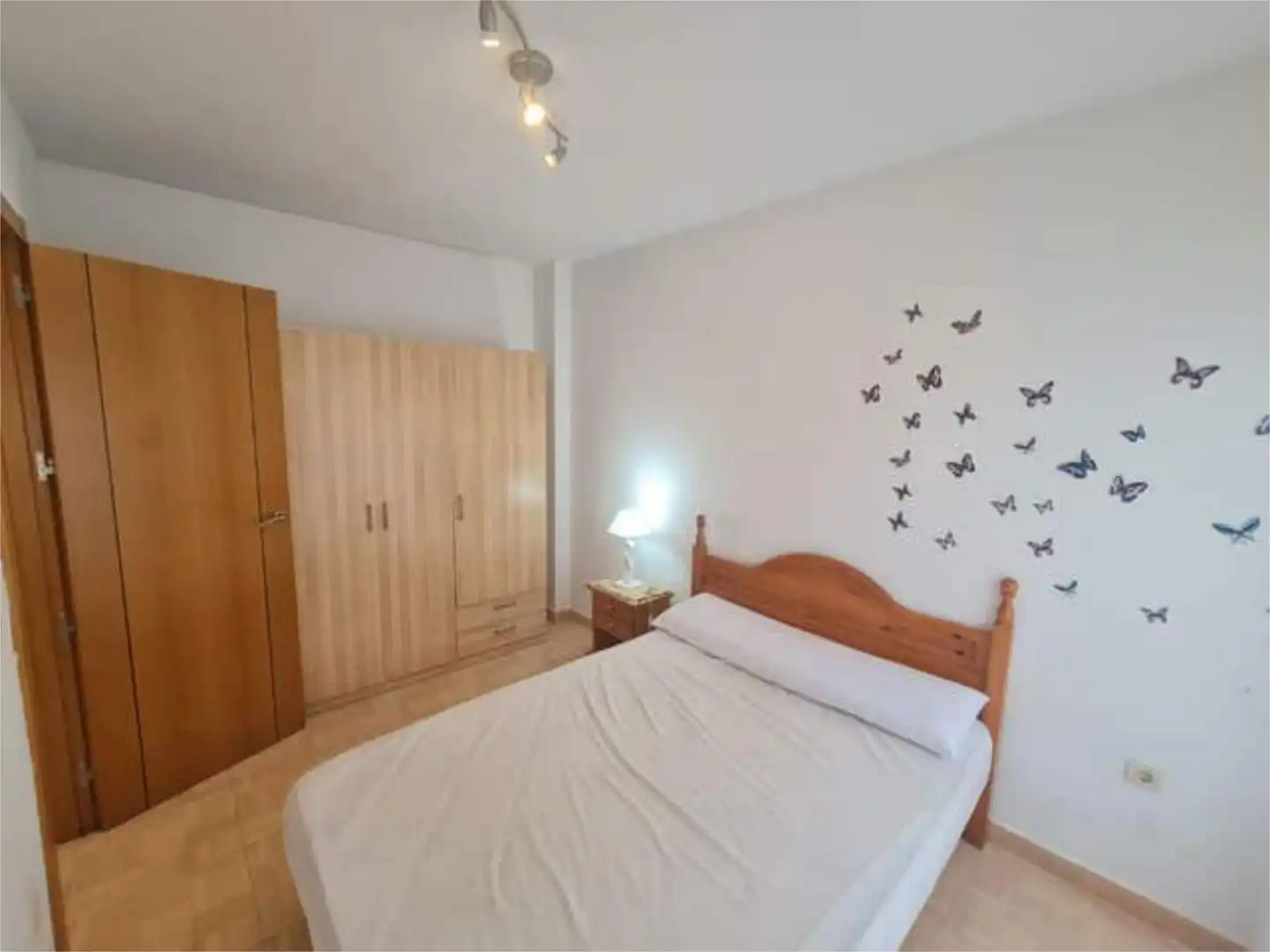 Schlafzimmer von Wohnung zur Miete in Almonacid de la Sierra mit Heizung, Terrasse und Schwimmbad