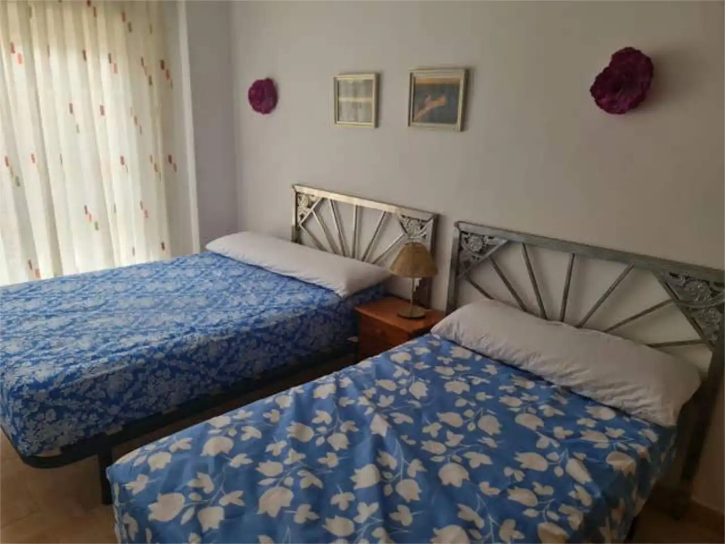 Schlafzimmer von Wohnung zur Miete in Almonacid de la Sierra mit Heizung, Terrasse und Schwimmbad