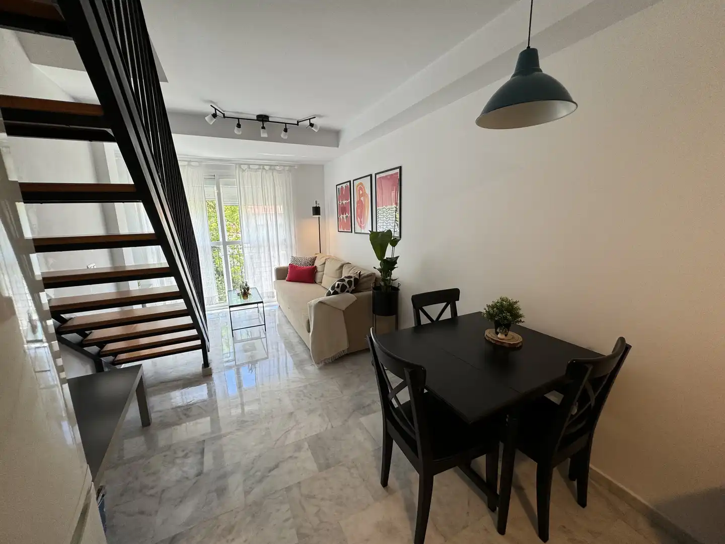 Flat for rent in Calle Fuente Nueva, 28, Bajadilla - Fuente Nueva Living room of Flat for rent in Algeciras with Terrace, Furnished and Balcony