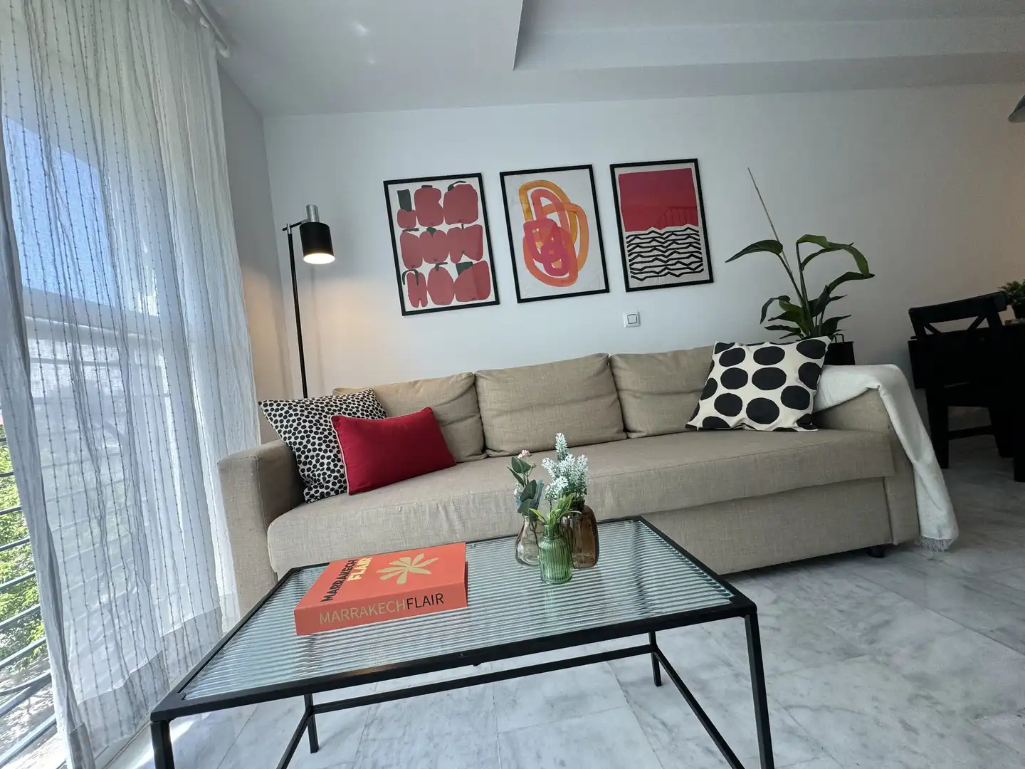 Flat for rent in Calle Fuente Nueva, 28, Bajadilla - Fuente Nueva Living room of Flat for rent in Algeciras with Terrace, Furnished and Balcony
