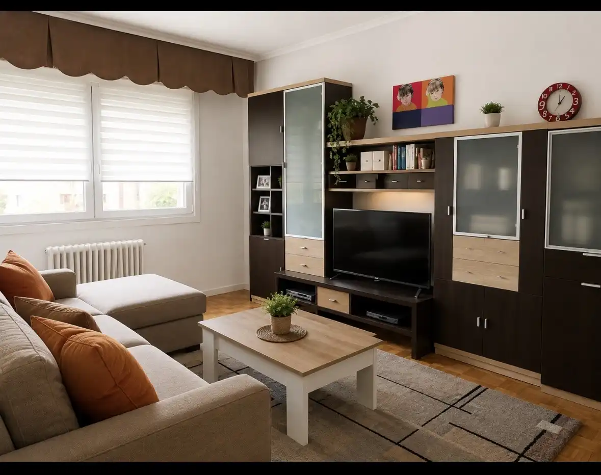 Wohnung zum Verkauf in Rúa Diego Sarmiento de Acuña, 8, San Francisco Wohnzimmer von Wohnung zum Verkauf in Ourense Capital mit Heizung, Parkett und Abstellraum