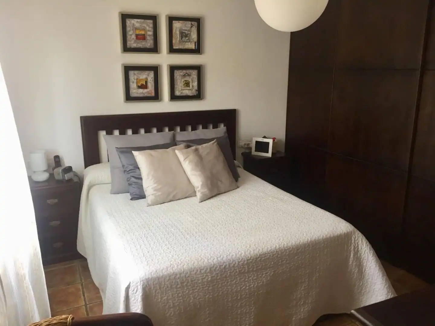 Einfamilien-Reihenhaus zum Verkauf in Pasaje Santa Margarita, 4, Huerta Fava - Santiago Schlafzimmer von Einfamilien-Reihenhaus zum Verkauf in La Línea de la Concepción mit Klimaanlage, Terrasse und Möbliert