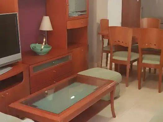 Flat for rent in Calle Mónaco R, 1, Las Salinas Living room of Flat for rent in Roquetas de Mar with Air Conditioner, Heating and Private garden