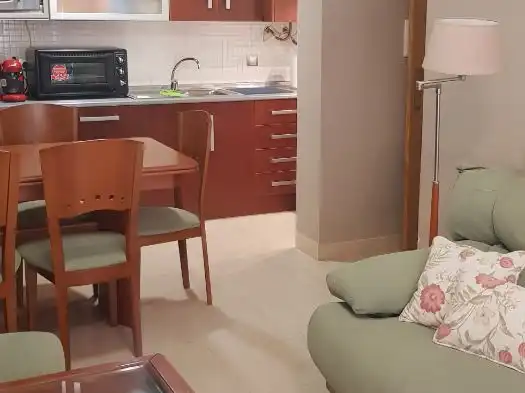 Flat for rent in Calle Mónaco R, 1, Las Salinas Kitchen of Flat for rent in Roquetas de Mar with Air Conditioner, Heating and Private garden