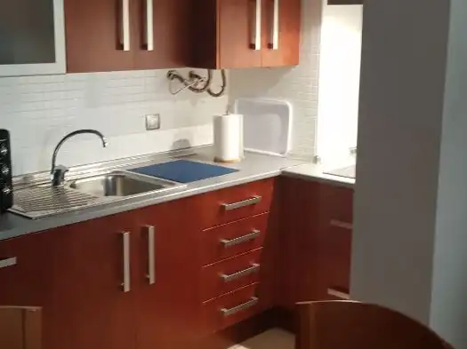Flat for rent in Calle Mónaco R, 1, Las Salinas Kitchen of Flat for rent in Roquetas de Mar with Air Conditioner, Heating and Private garden