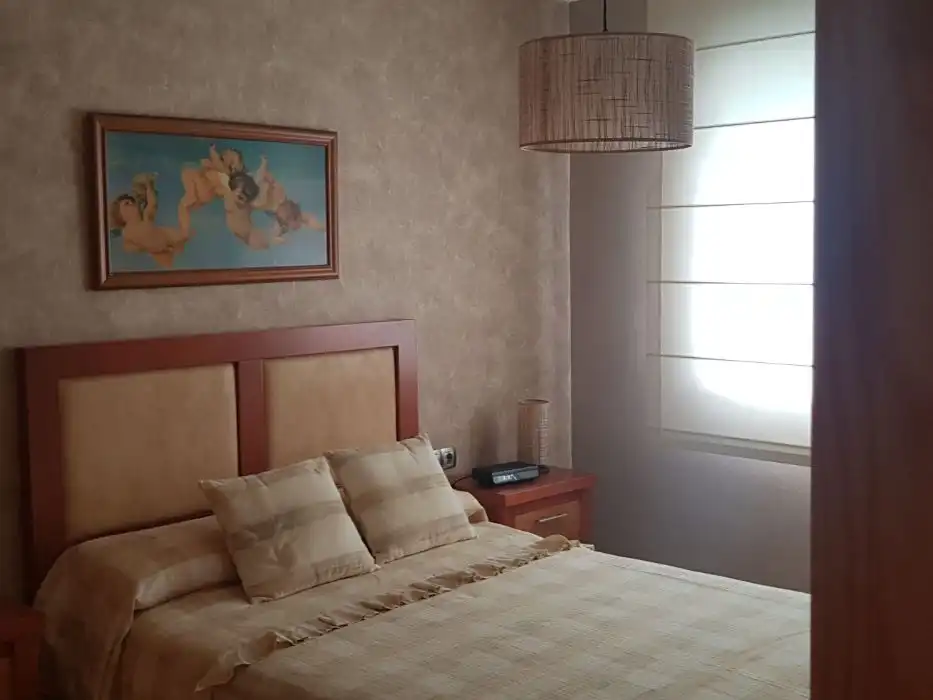 Flat for rent in Calle Mónaco R, 1, Las Salinas Bedroom of Flat for rent in Roquetas de Mar with Air Conditioner, Heating and Private garden
