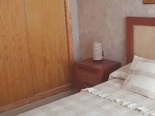 Flat for rent in Calle Mónaco R, 1, Las Salinas Bedroom of Flat for rent in Roquetas de Mar with Air Conditioner, Heating and Private garden