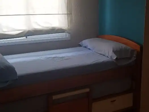 Flat for rent in Calle Mónaco R, 1, Las Salinas Bedroom of Flat for rent in Roquetas de Mar with Air Conditioner, Heating and Private garden