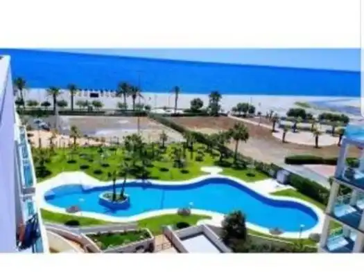 Flat for rent in Calle Mónaco R, 1, Las Salinas Exterior view of Flat for rent in Roquetas de Mar with Air Conditioner, Heating and Private garden