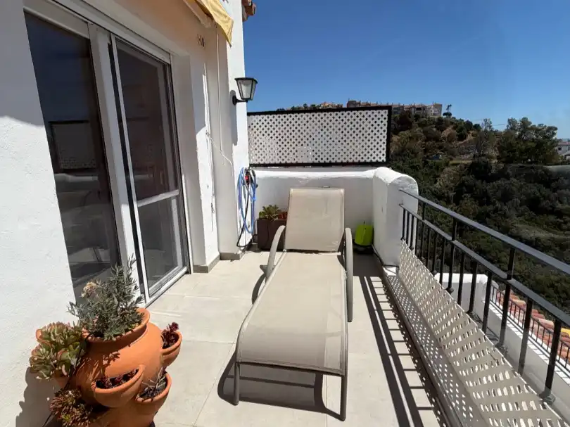Attic for sale in Calle Benahavis, 29679, Los Arqueros - Puerto del Almendro Terrace of Attic for sale in Benahavís with Air Conditioner, Terrace and Swimming Pool