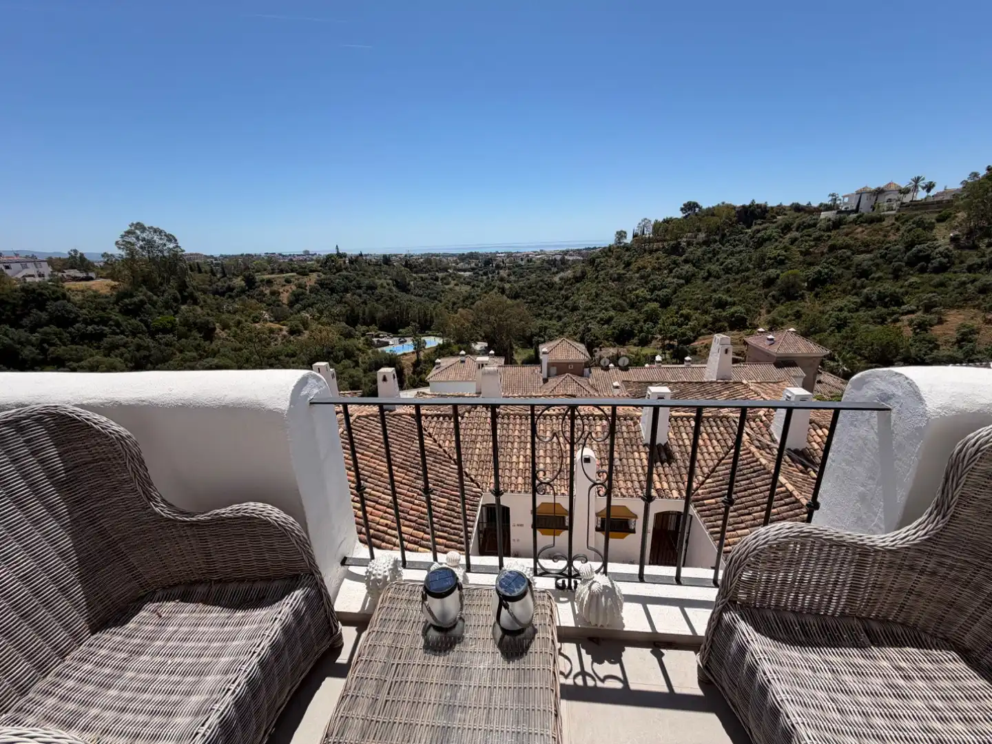 Attic for sale in Calle Benahavis, 29679, Los Arqueros - Puerto del Almendro Terrace of Attic for sale in Benahavís with Air Conditioner, Terrace and Swimming Pool
