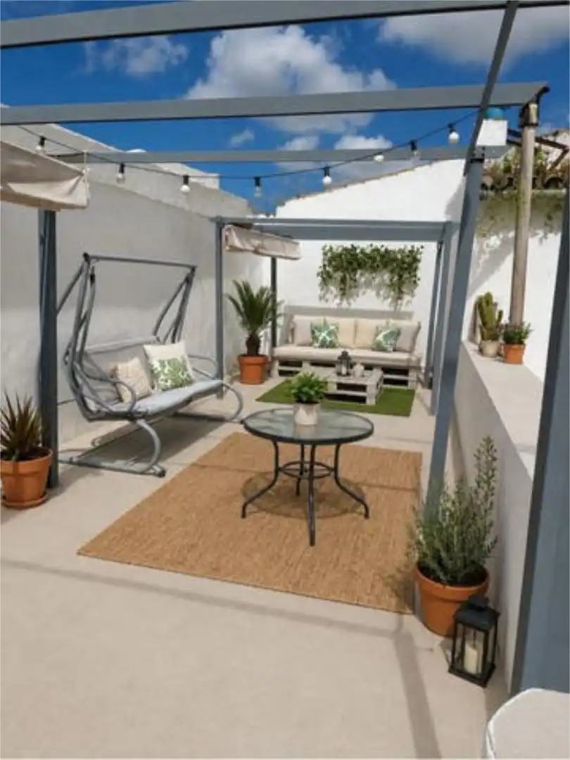 Terraza de Casa o chalet de alquiler en El Puerto de Santa María con Terraza