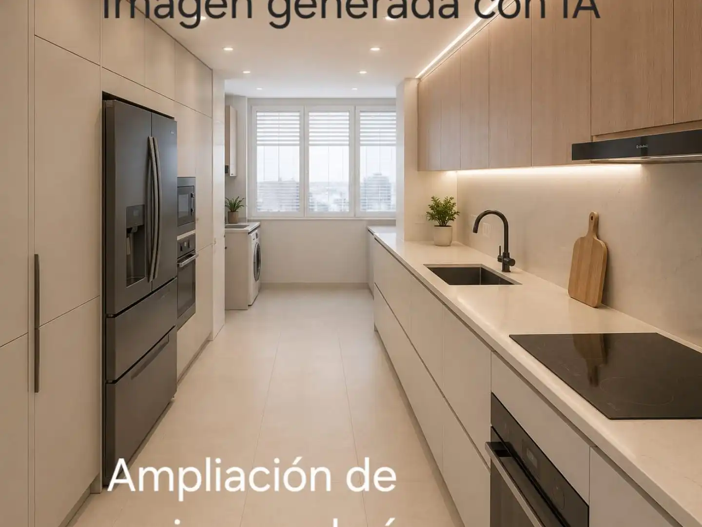 Kitchen of Flat for sale in Alicante / Alacant  with Air Conditioner, Terrace and Storage room