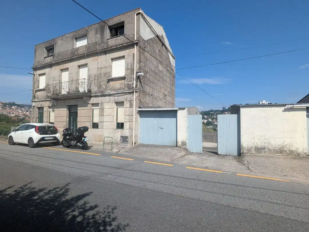 Exterior view of Flat for sale in Vigo   with Private garden