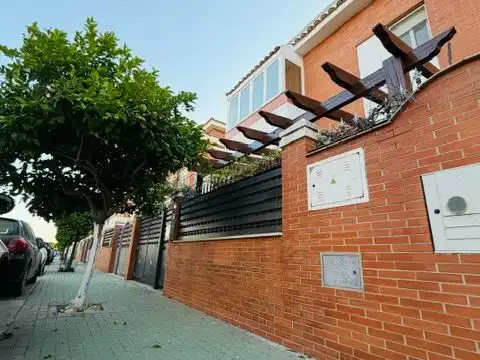 Exterior view of Houses for sale in Aljaraque  with Air Conditioner, Heating and Private garden