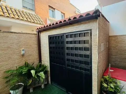 Exterior view of Houses for sale in Aljaraque  with Air Conditioner, Heating and Private garden