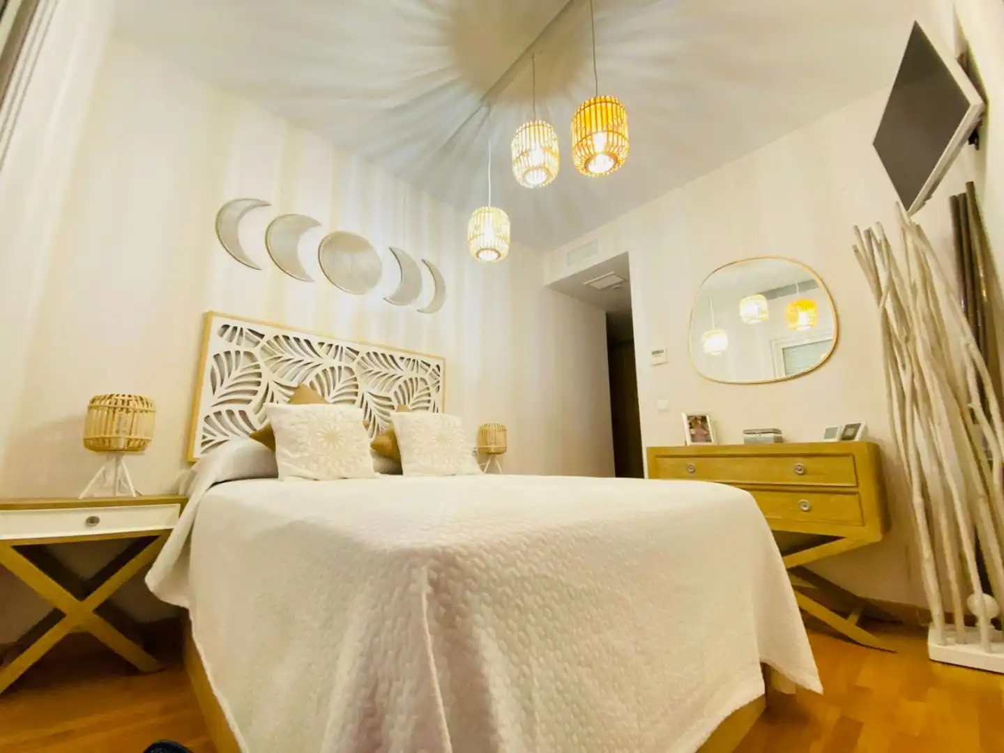 Bedroom of Houses for sale in Aljaraque  with Air Conditioner, Heating and Private garden