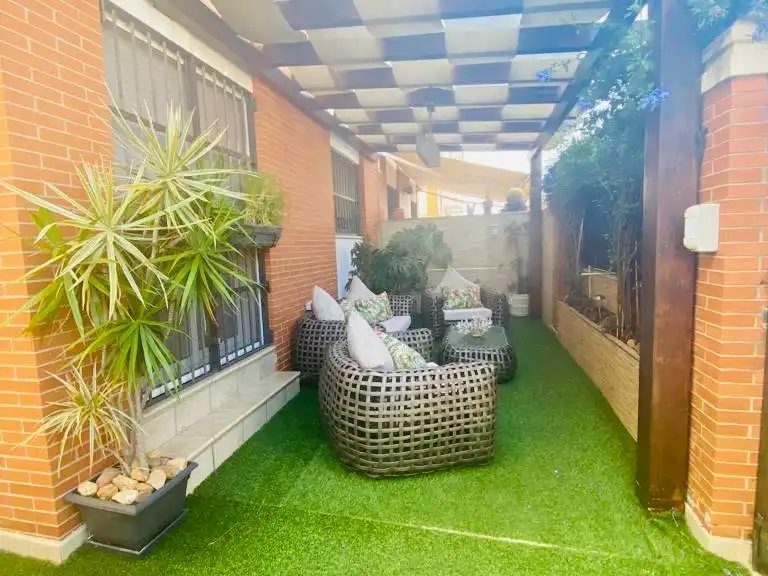 Terrace of Houses for sale in Aljaraque  with Air Conditioner, Heating and Private garden