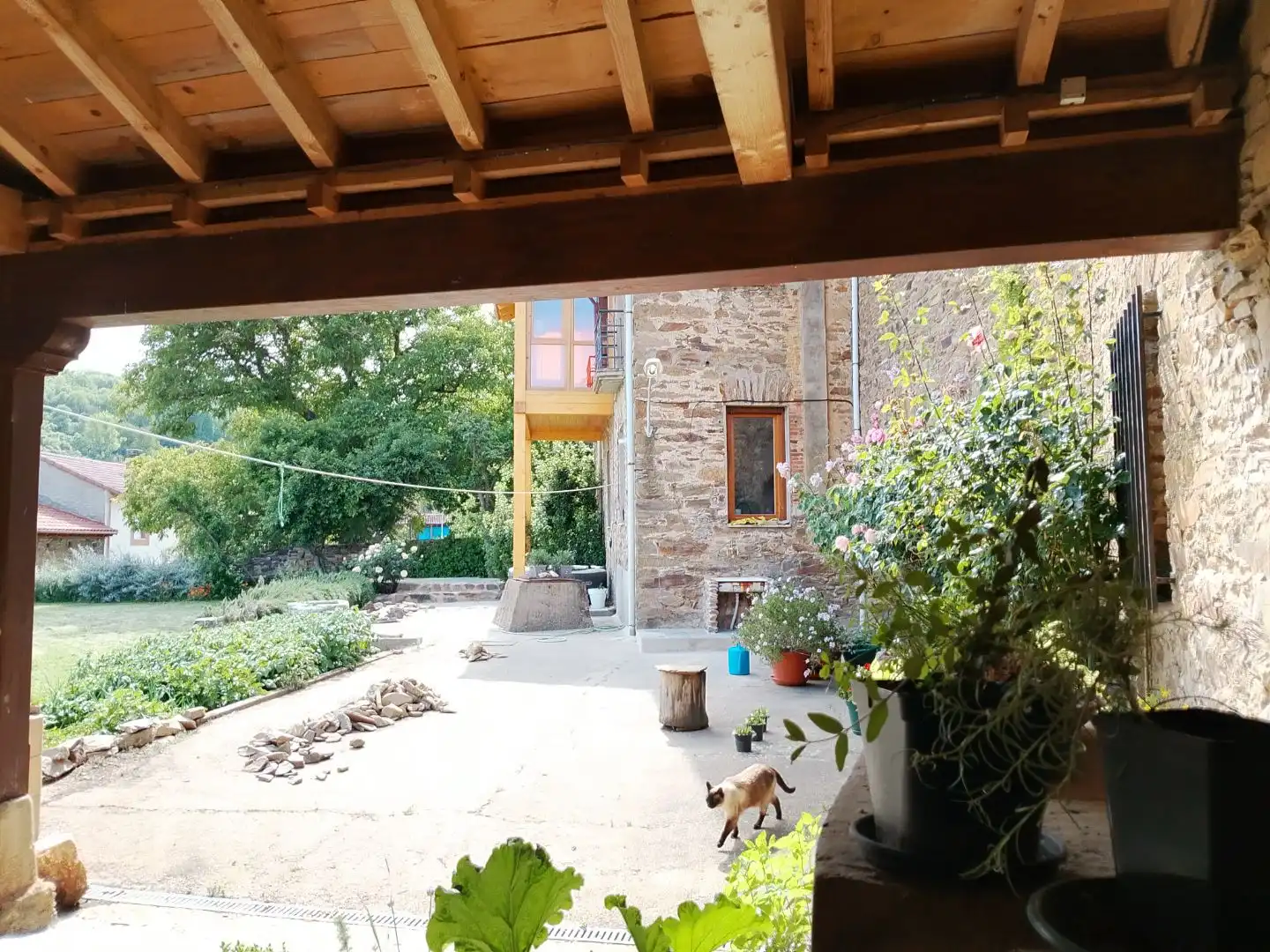 Finca rústica en venta en Santa María de Ordás Terraza de Finca rústica en venta en Santa María de Ordás con Calefacción, Jardín privado y Parquet