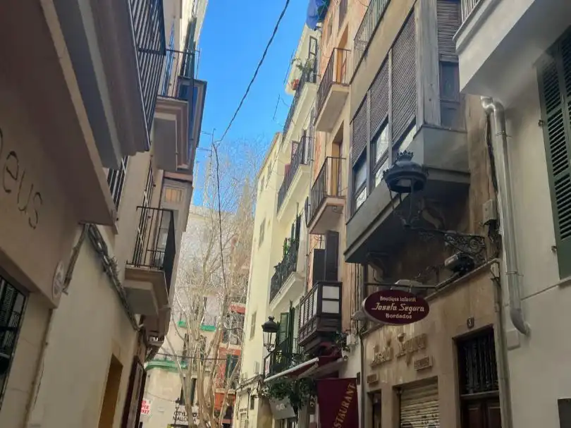 Casa adosada en venta en Plaça de la Pescateria, 5, Cort Vista exterior de Casa adosada en venta en Palma de Mallorca con Terraza y Balcón