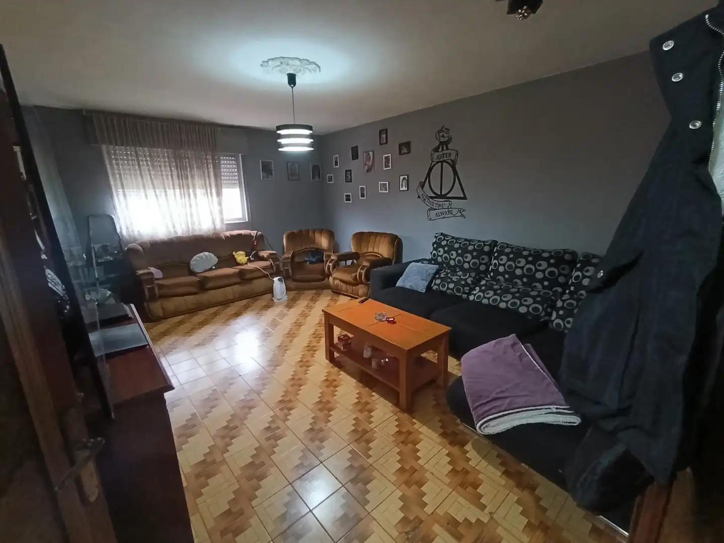 Sala de estar de Casa adosada en venta en Langreo