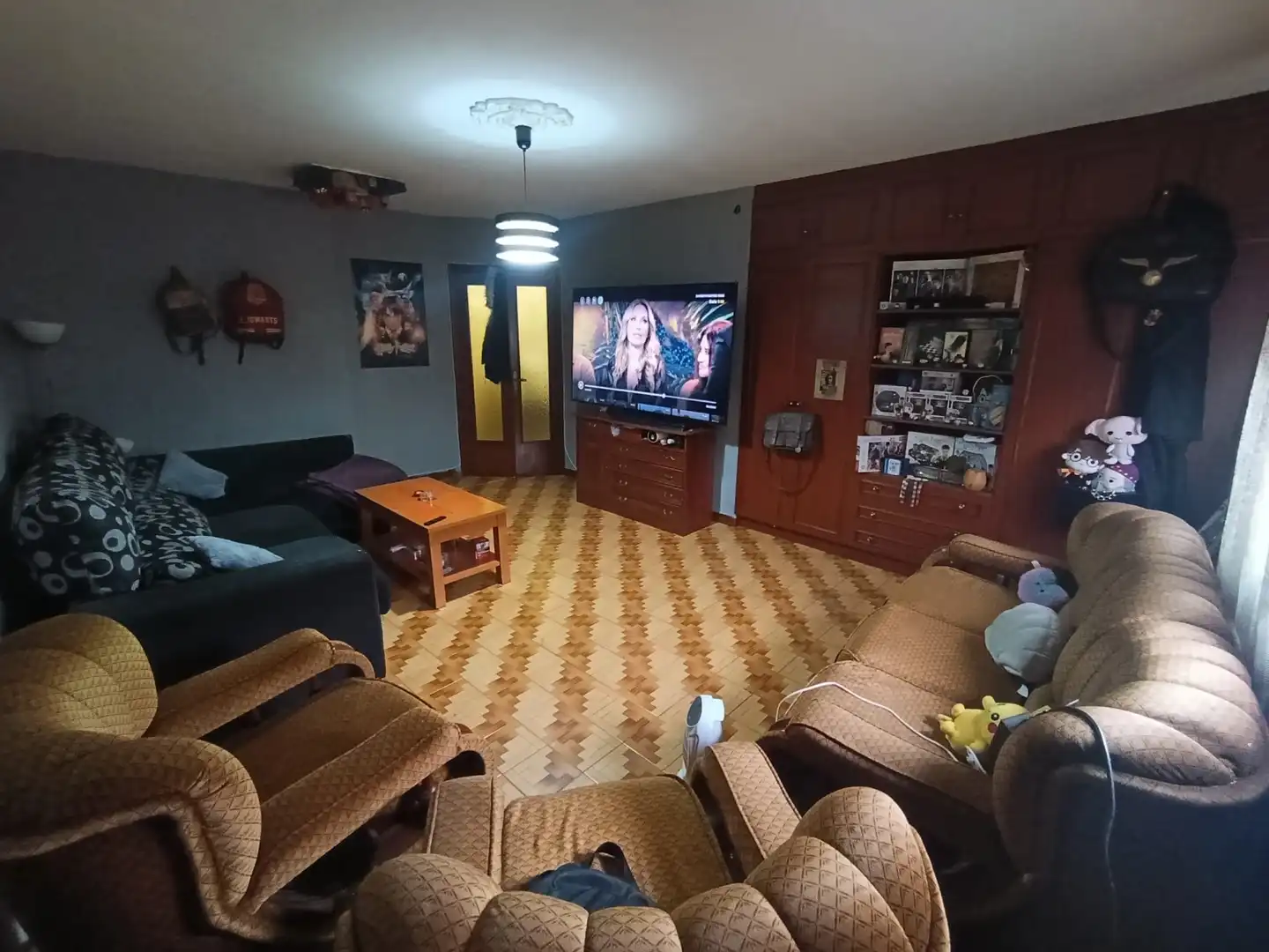Sala de estar de Casa adosada en venta en Langreo