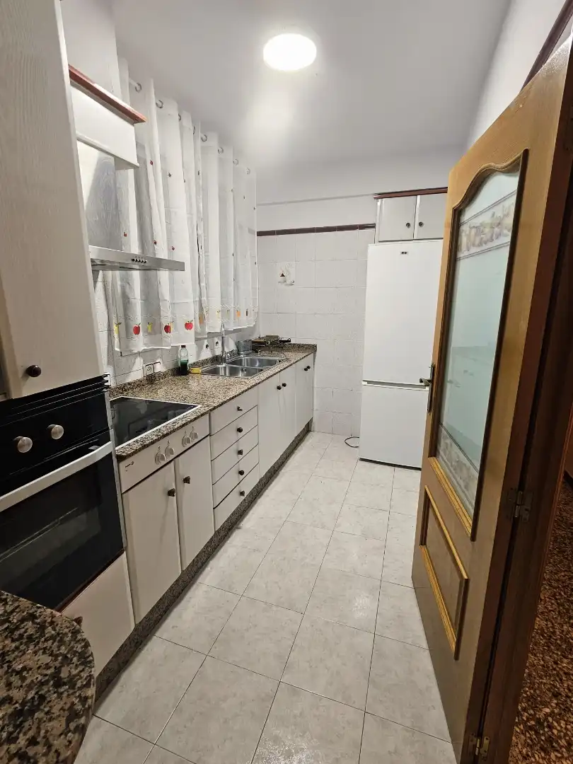 Kitchen of Flat for share in Sueca  with Heating, Terrace and Furnished