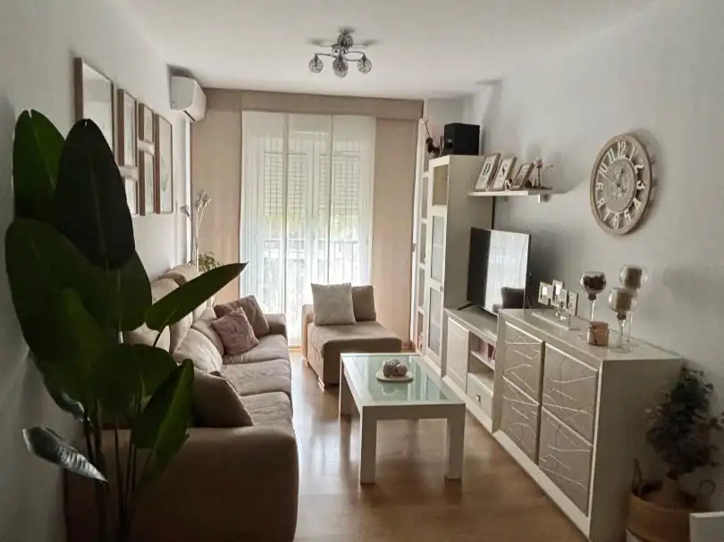 Living room of Flat for sale in Cáceres Capital  with Air Conditioner and Balcony