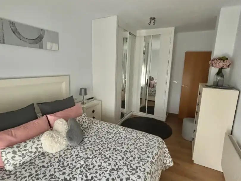 Bedroom of Flat for sale in Cáceres Capital  with Air Conditioner and Balcony