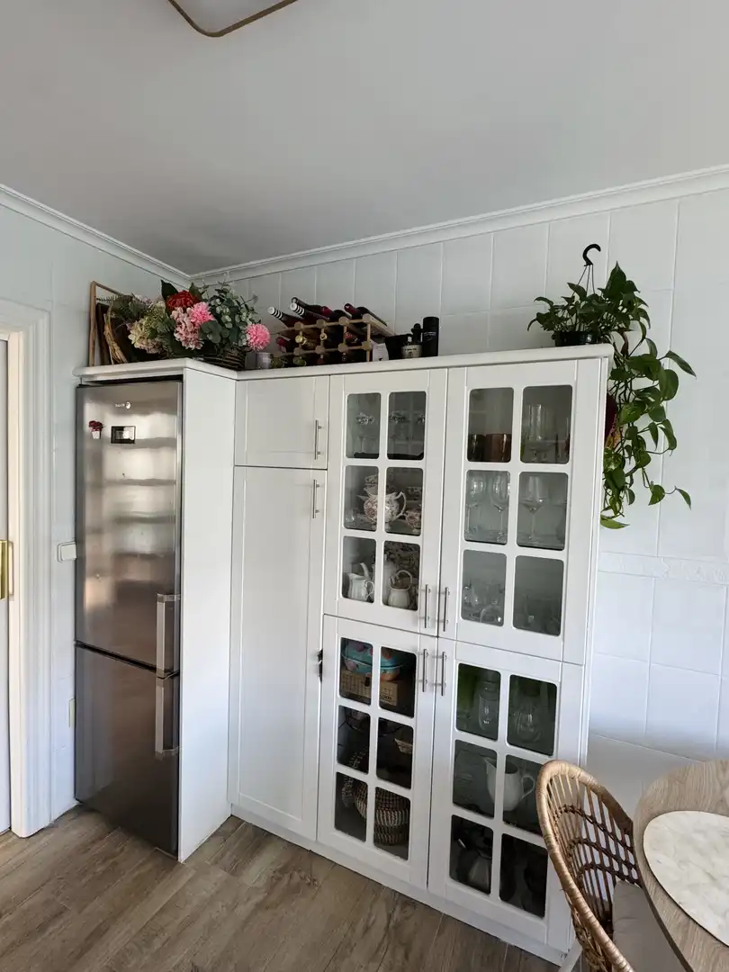 Cocina de Planta baja en venta en Torrelavega  con Calefacción, Jardín privado y Terraza