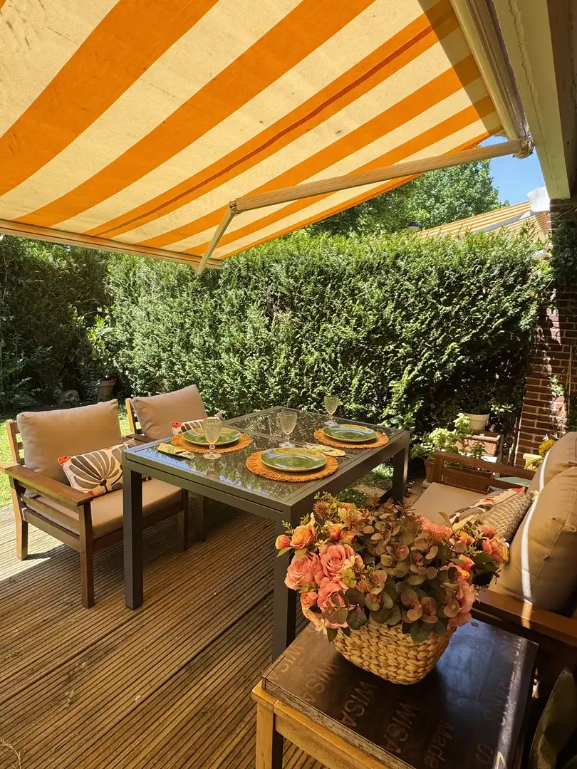 Terraza de Planta baja en venta en Torrelavega  con Calefacción, Jardín privado y Terraza