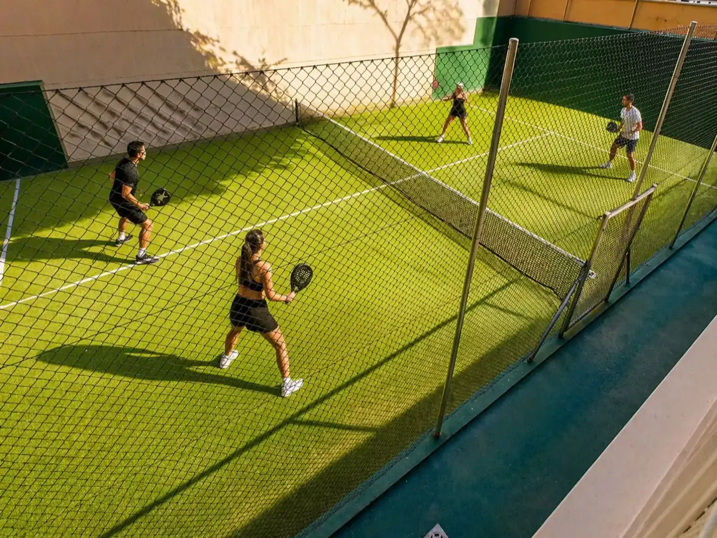 Garden of Apartments for rent in Madrid  with Air Conditioner, Heating and Private garden