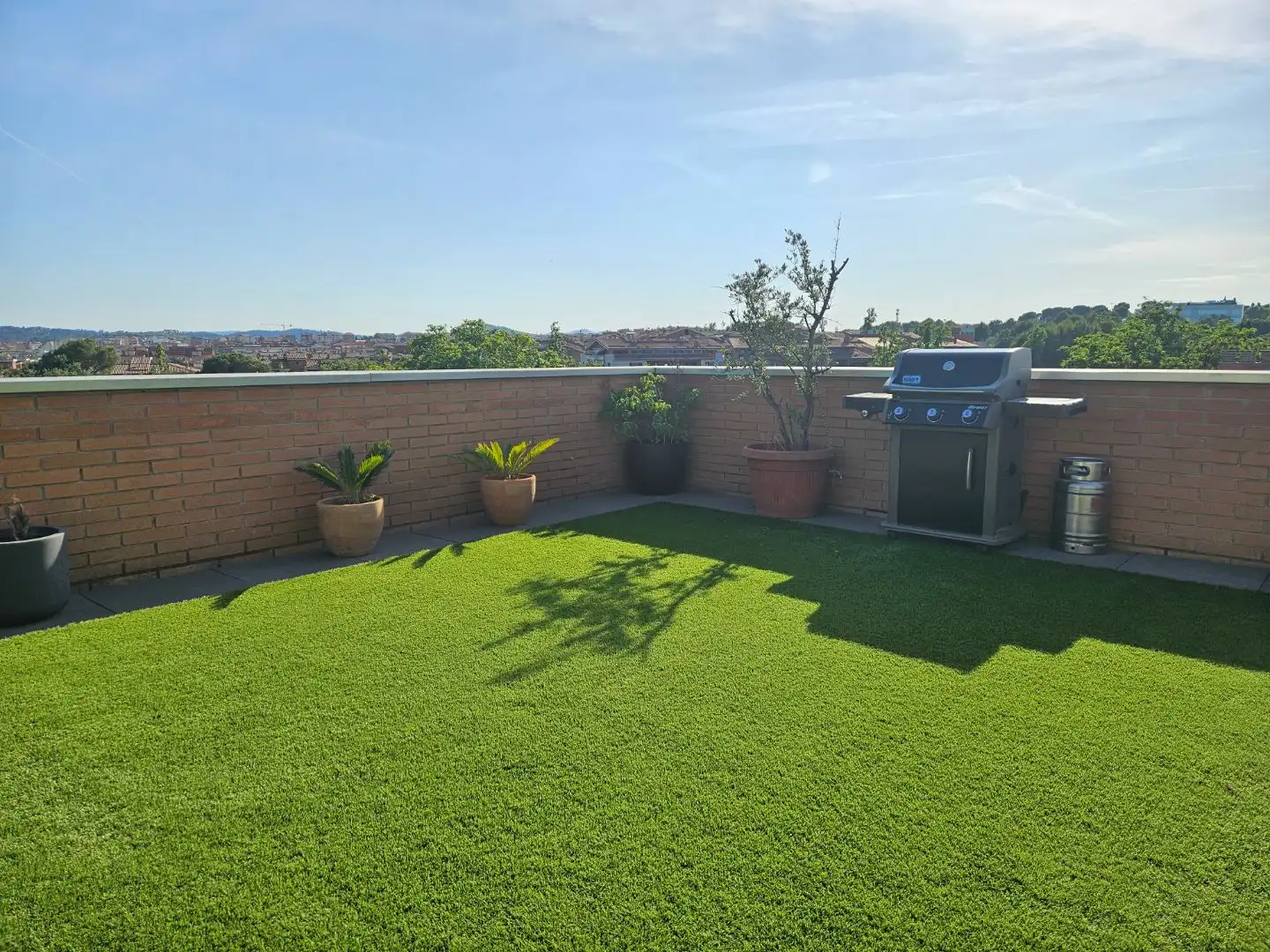 Attic for sale in Carrer de Lluís Vermell, 8, Roquetes - Can Magí Terrace of Attic for sale in Sant Cugat del Vallès with Air Conditioner, Terrace and Swimming Pool