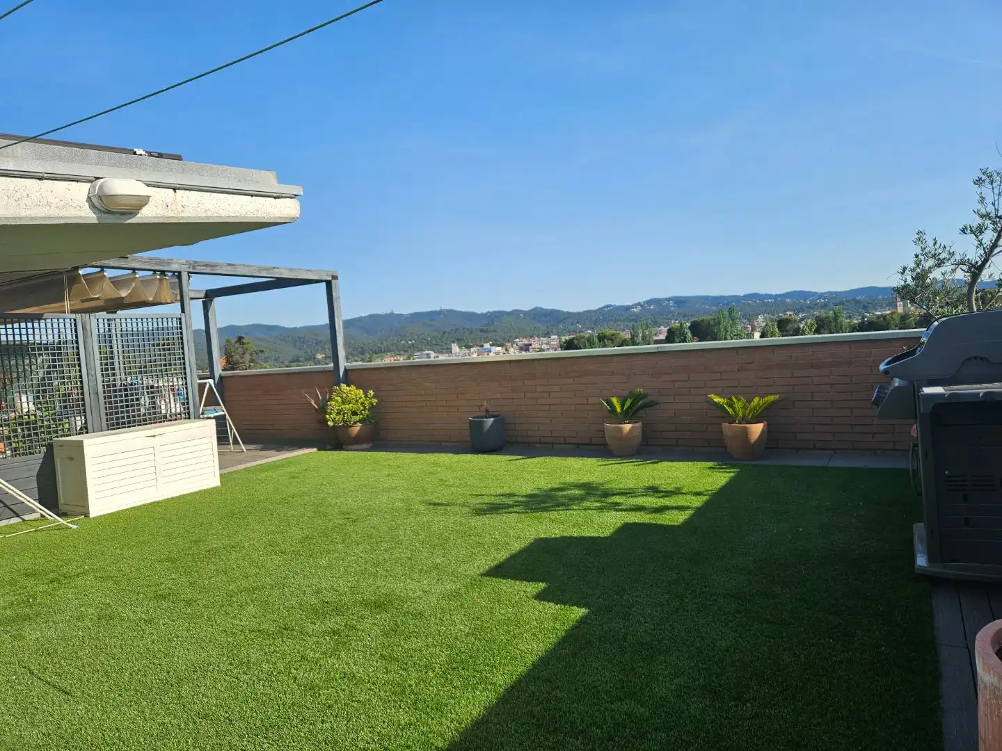Attic for sale in Carrer de Lluís Vermell, 8, Roquetes - Can Magí Terrace of Attic for sale in Sant Cugat del Vallès with Air Conditioner, Terrace and Swimming Pool