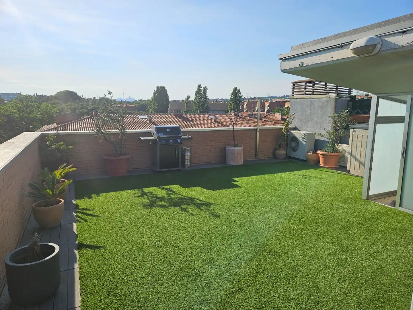 Attic for sale in Carrer de Lluís Vermell, 8, Roquetes - Can Magí Terrace of Attic for sale in Sant Cugat del Vallès with Air Conditioner, Terrace and Swimming Pool