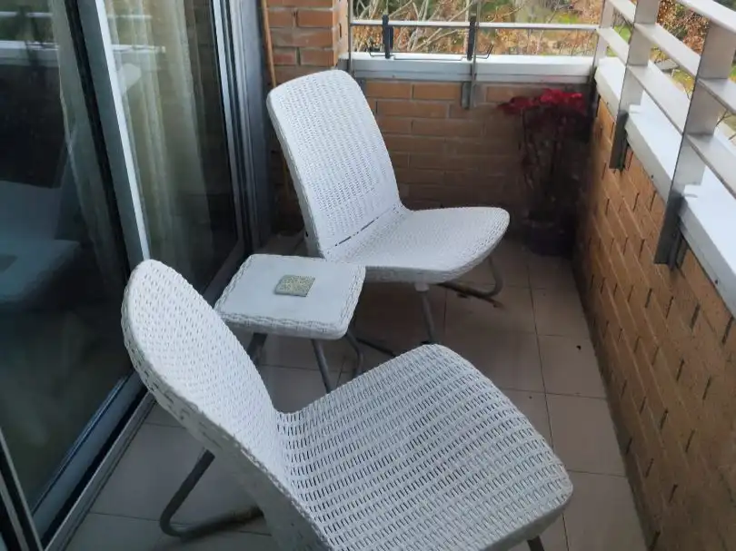 Attic for sale in Carrer de Lluís Vermell, 8, Roquetes - Can Magí Balcony of Attic for sale in Sant Cugat del Vallès with Air Conditioner, Terrace and Swimming Pool