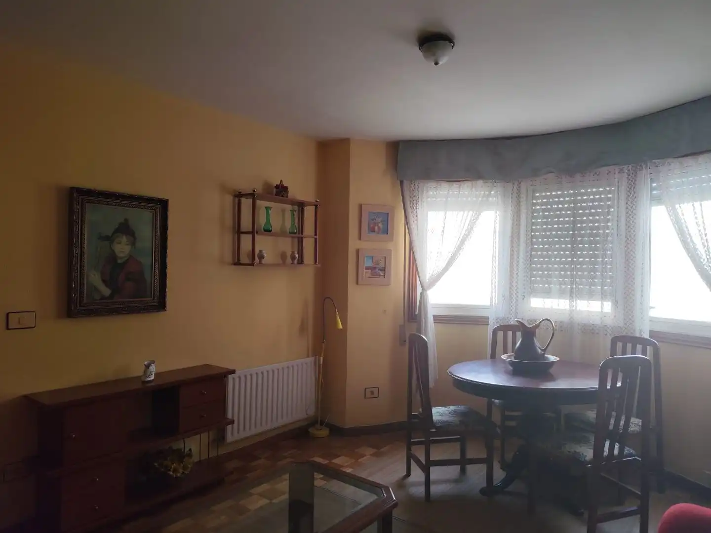 Apartamento de alquiler en Rúa de Extremadura, Casablanca - Calvario Sala de estar de Apartamento de alquiler en Vigo con Calefacción, Parquet y Amueblado