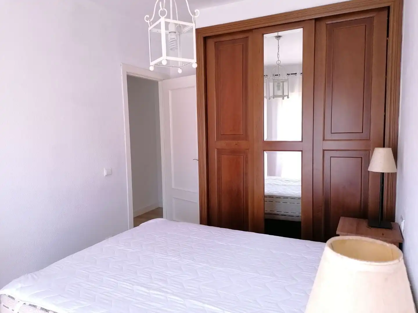 Flat for rent in Avenida Reino de España, 31, Las Salinas Bedroom of Flat for rent in Roquetas de Mar with Air Conditioner, Heating and Parquet flooring