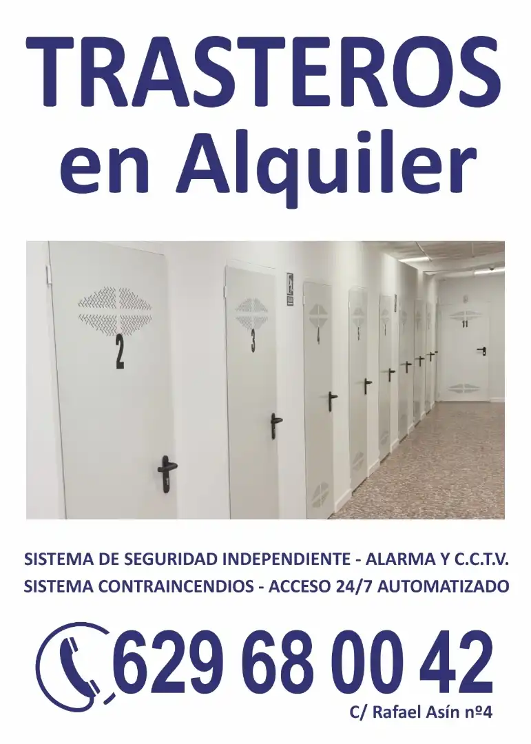 Traster de lloguer en Alicante / Alacant