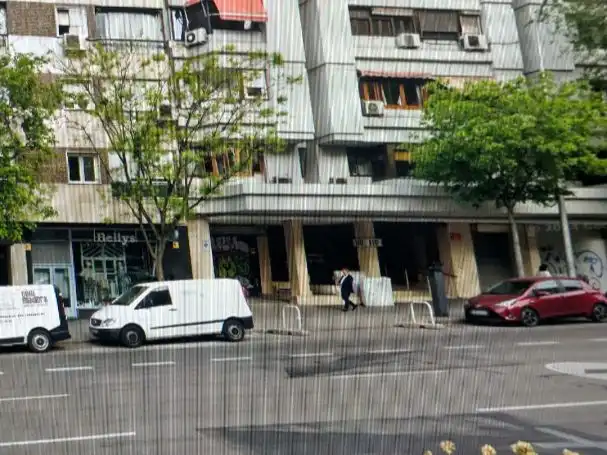 Exterior view of Flat for rent in  Madrid Capital  with Air Conditioner and Terrace