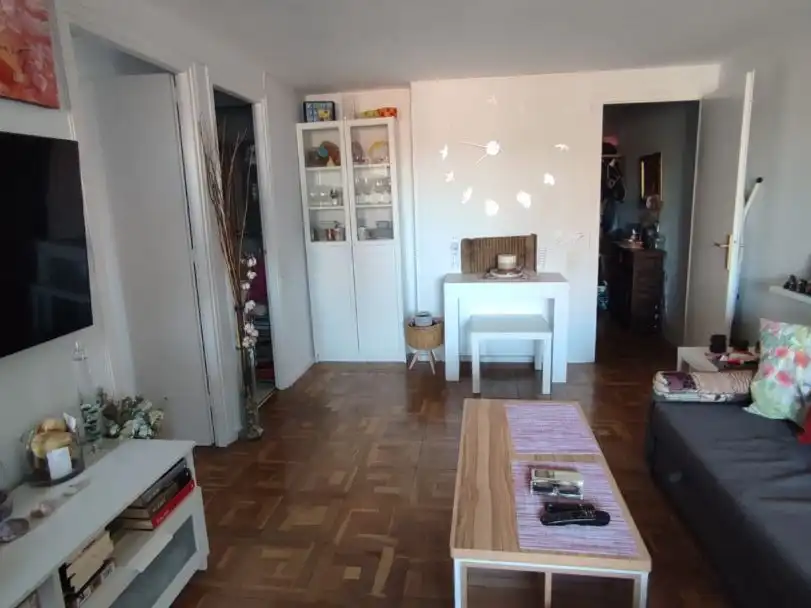 Living room of Flat for rent in  Madrid Capital  with Air Conditioner and Terrace