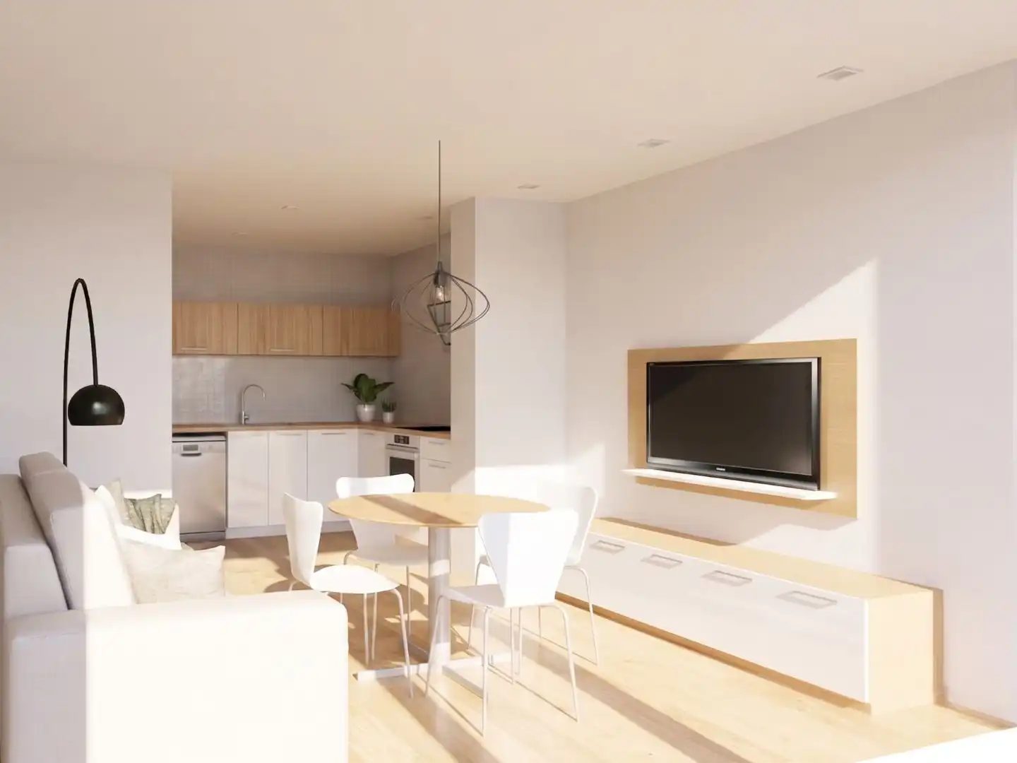 Piso en venta en Carrer Doctor Combelles, 8, Instituts - Universitat Sala de estar de Piso en venta en Lleida con Aire acondicionado, Jardín privado y Parquet