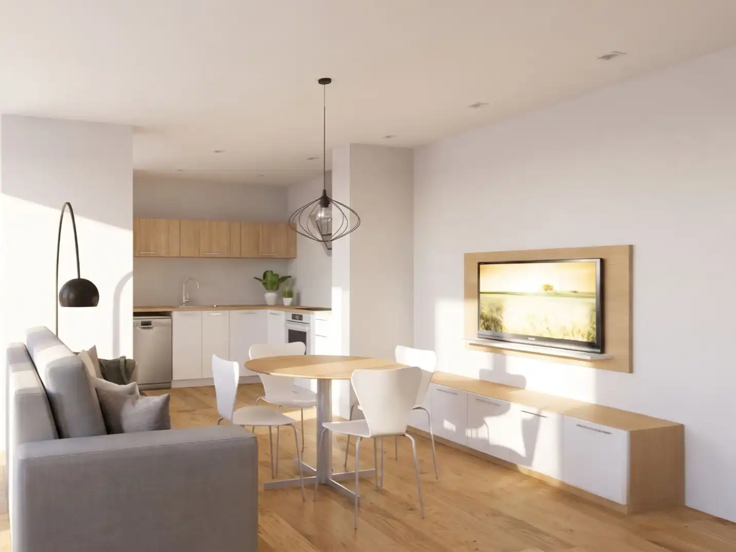 Piso en venta en Carrer Doctor Combelles, 8, Instituts - Universitat Cocina de Piso en venta en Lleida con Aire acondicionado, Jardín privado y Parquet