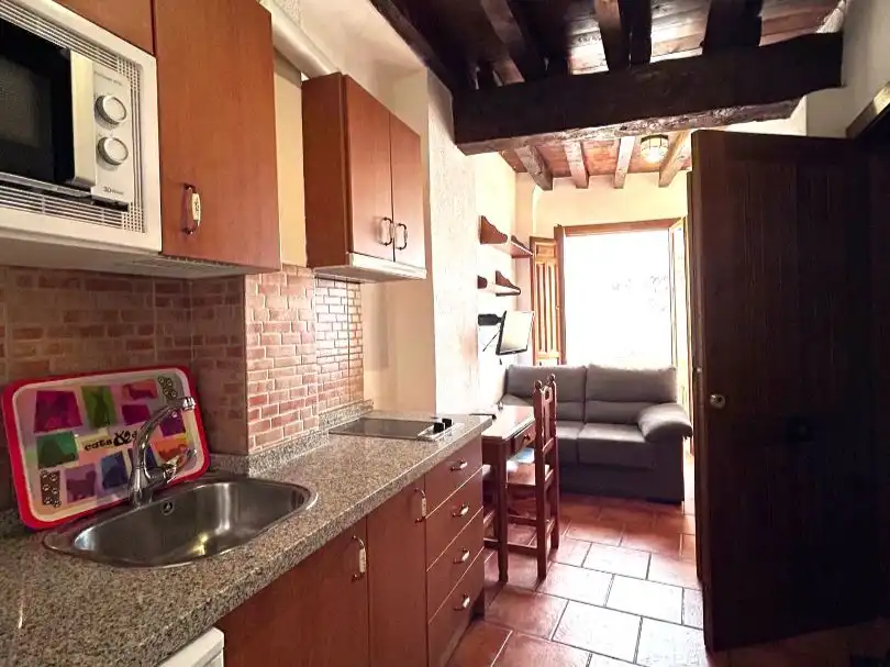 Apartments for rent in Calle San Andrés, 9, Centro - Sagrario Kitchen of Apartments for rent in Granada with Heating, Terrace and Furnished