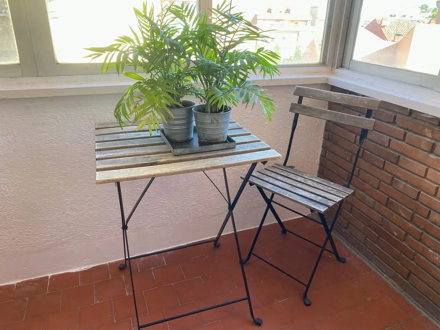 Pis de lloguer a Plaza la Balsa, 9, Casco histórico Terrassa de Pis de lloguer en Alcalá de Henares amb Terrassa, Moblat i Balcó